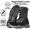 LAHORS Leather Lightweight Combat Boots Tactical Boots Men Outdoor Hiking Desert Shoes Breathable Comfort Male Jungle Ankle Shoes