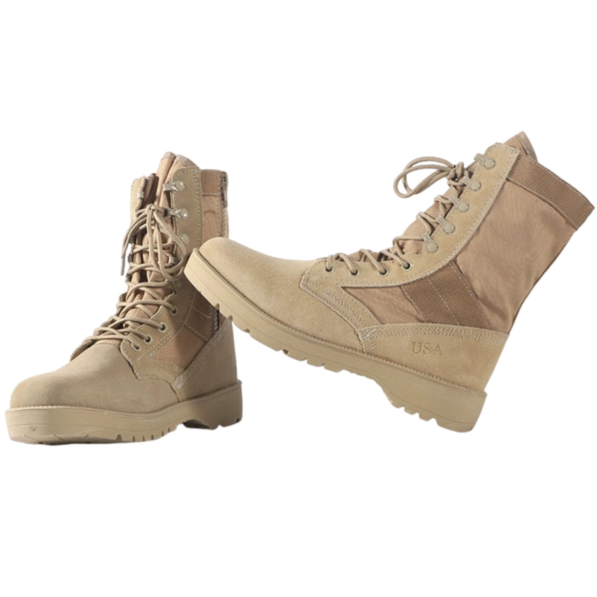 Desert Leather British High-Top Tactical Wolf Outdoor Men's Boot