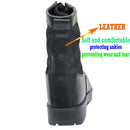 LAHORS Leather Man Combat Tactical Boots Outdoor Hiking Shoes Desert Army Boots Breathable Male Ankle Boots