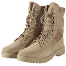 LAHORS Genuine Leather Men Tactical Desert Boots Outdoor Combat Lightweight Non-Slip Hiking Shoes High-Top Botas Work Shoes