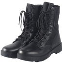 LAHORS Genuine Leather Men Tactical Desert Boots Outdoor Combat Lightweight Non-Slip Hiking Shoes High-Top Botas Work Shoes