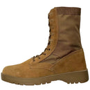 LAHORS Genuine Leather Men Tactical Desert Boots Outdoor Combat Lightweight Non-Slip Hiking Shoes High-Top Botas Work Shoes