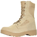 LAHORS Leather Man Combat Tactical Boots Outdoor Hiking Shoes Desert Army Boots Breathable Male Ankle Boots